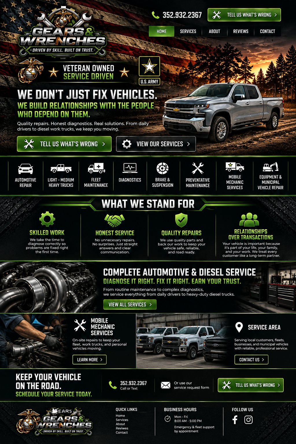 Gears & Wrenches complete automotive and diesel service